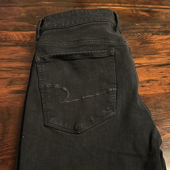 American Eagle Women's Black Jegging Super Stretch X size 6 - Picture 6 of 8